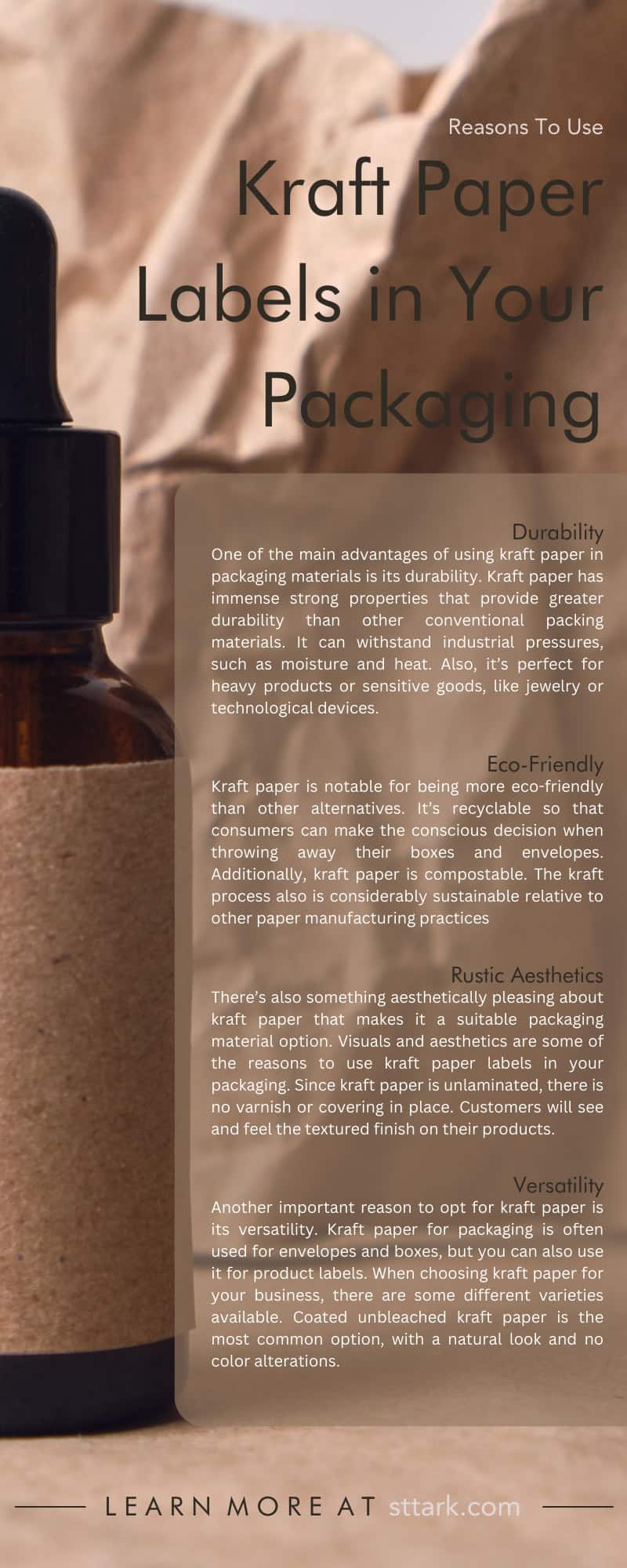 Reasons To Use Kraft Paper Labels in Your Packaging